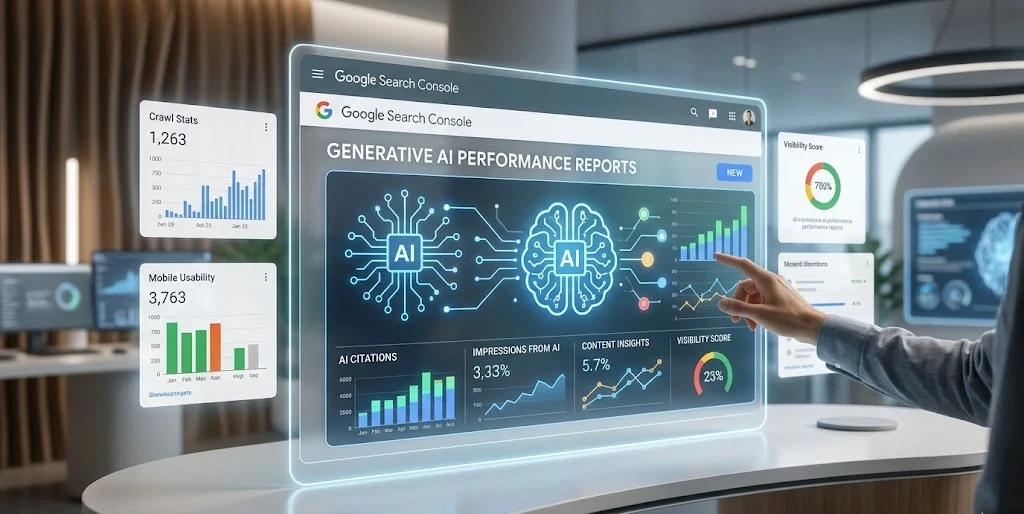 Google Search Console Launches Generative AI Performance Reports