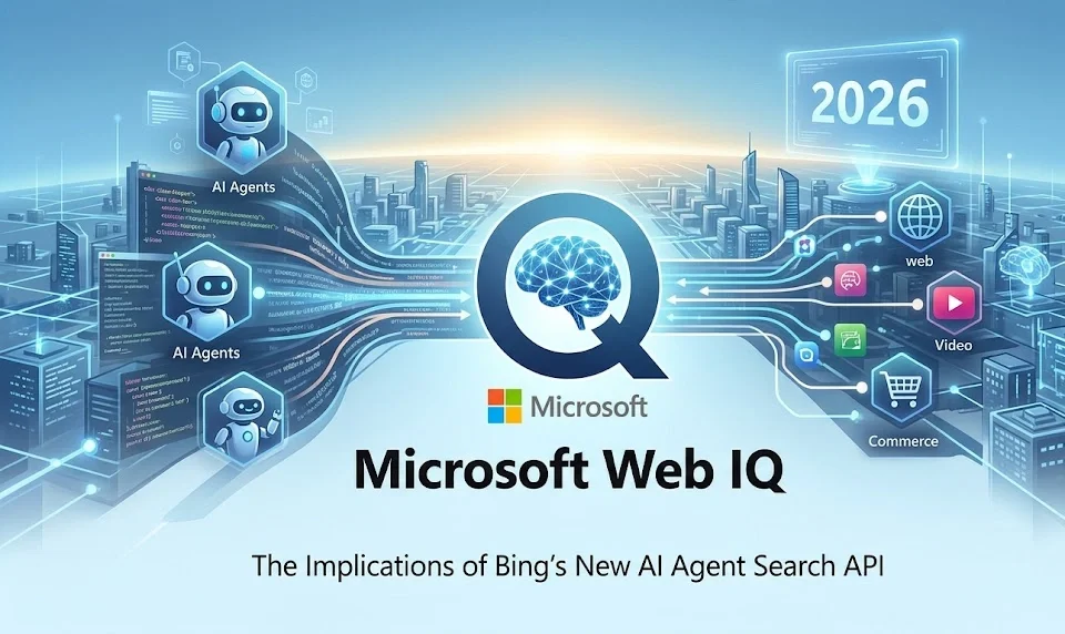 Microsoft Web IQ - The Implications of Bing’s New AI Agent Search API for 2026